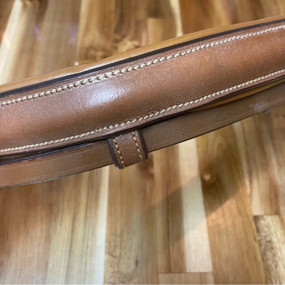 English Bridal Flash Noseband Cavesson Truly Canadian leather light brown - Picture 2 of 6